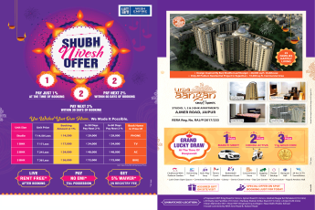 Wish Uma Aangan presents studio, 1, 2 & 3 bhk apartments in Jaipur
